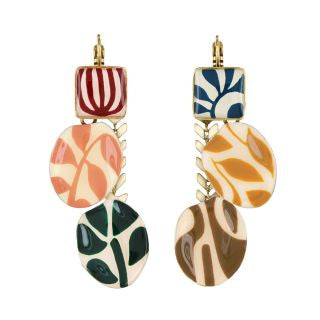 Taratata Jewellery - Kaly Vine Lever Back Earrings