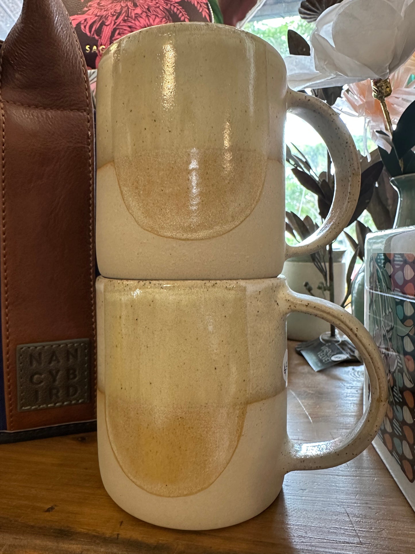Kim Wallace Ceramic Tall Mug - Sun Down