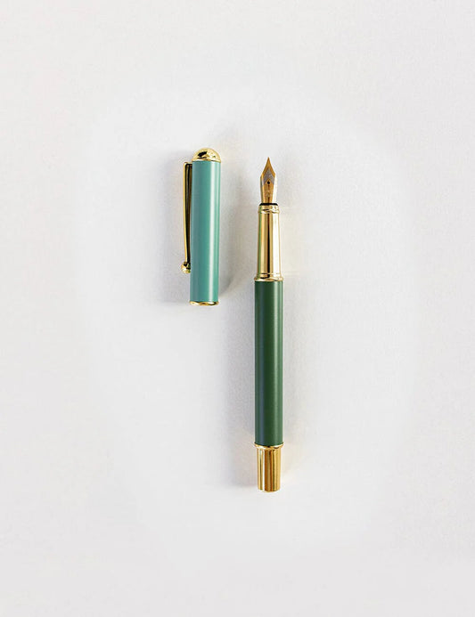Bespoke Letterpress - Green Fountain Pen