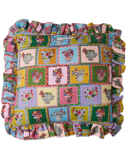 Kip and Co x Margaret Preston Margaret’s Vases Frill Upholstery Cushion