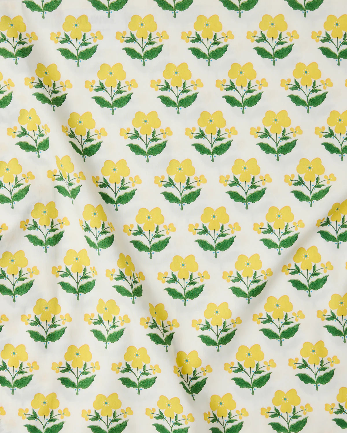 Kip and Co x Anna Spiro Organic Cotton Quilt Cover - Indian Summer Yellow