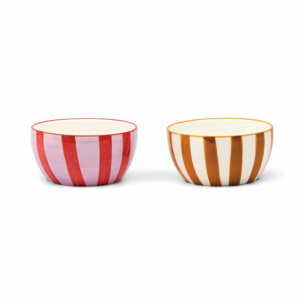 The Bella Dipping Bowl Set - Lilac/Rust + Ochre