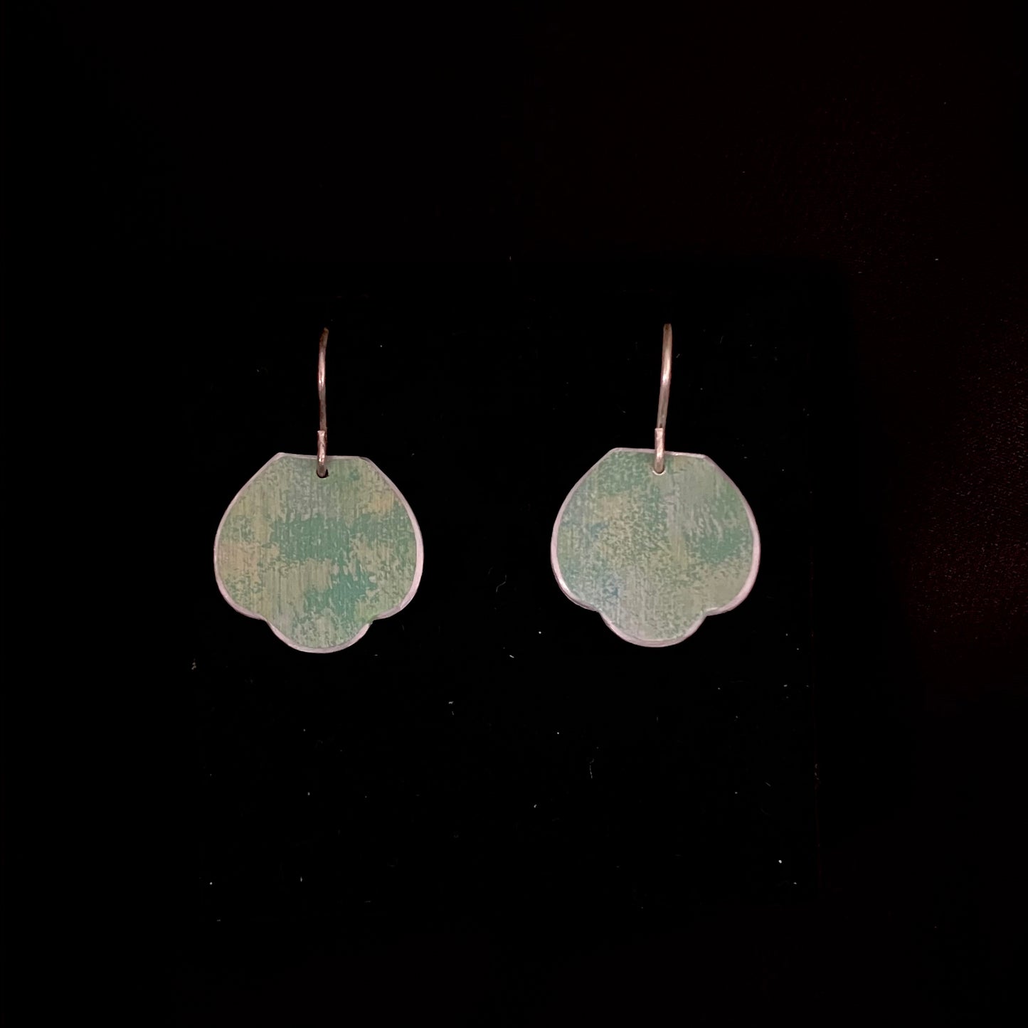 Dilkes-Hoffman Anodised Aluminium Earrings - Abstract Medium
