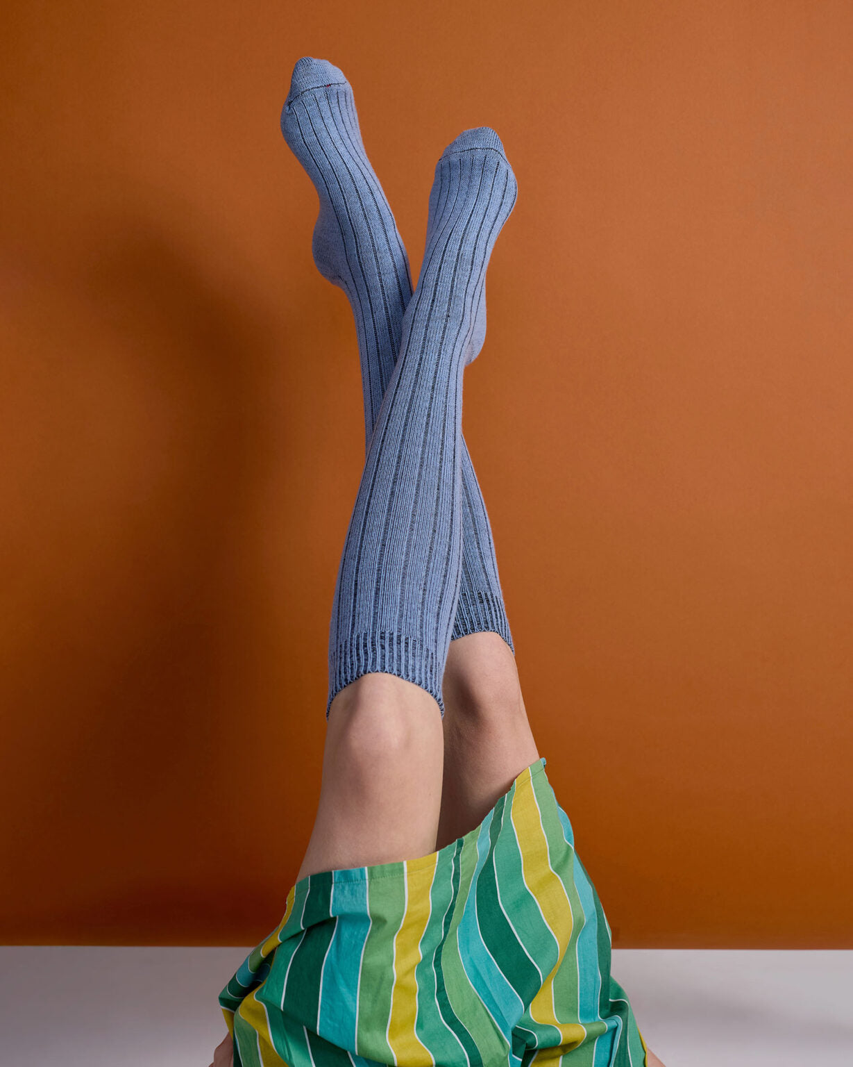 Tightology Long Rib Merino Wool Socks