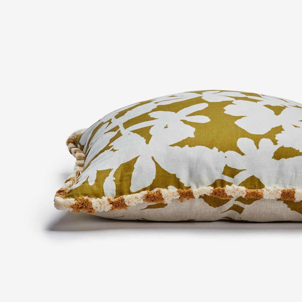 Bonnie and Neil Cushion - Lette Mustard