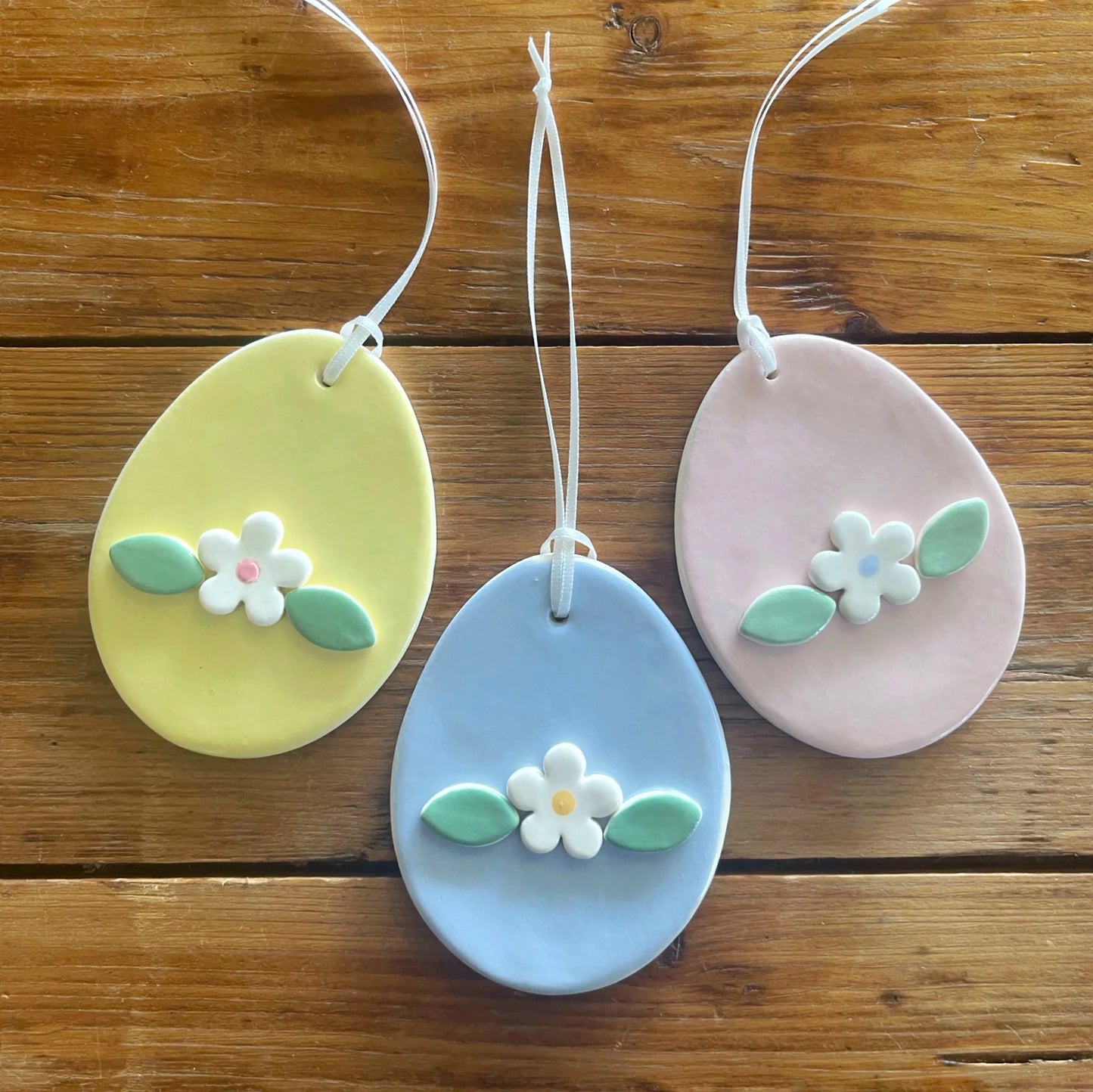 Candy Egg Ceramic Ornament