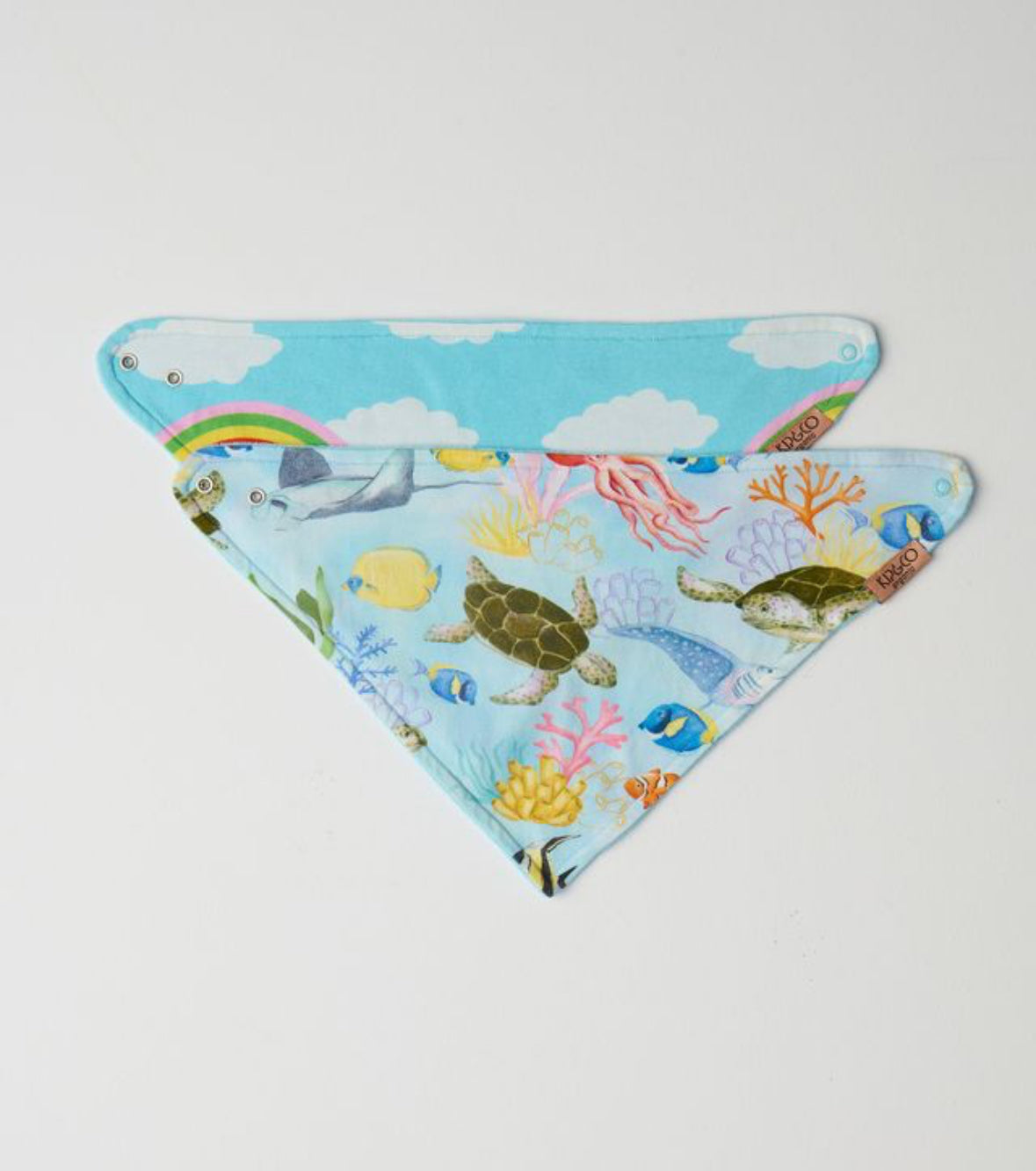 Kip and Co Baby Dribble Bib Set - various designs