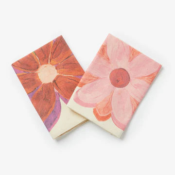 Shasta Daisy Cotton Napkins - set of 4