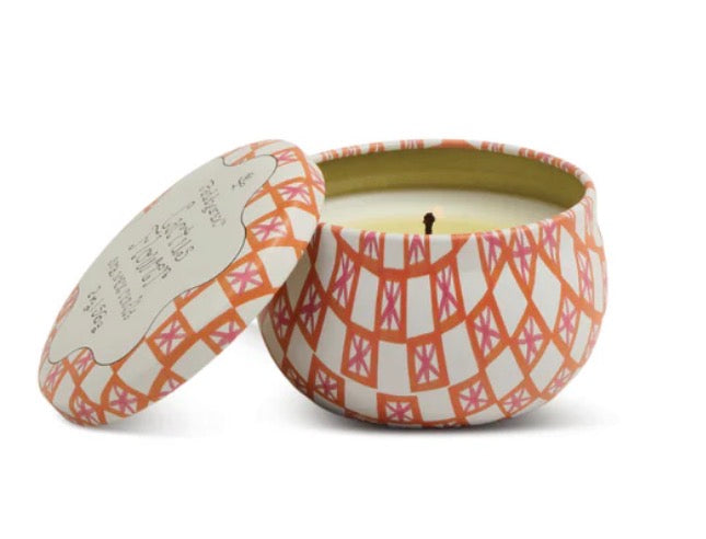 Tulip 2oz Tin Candle - Cactus Flower