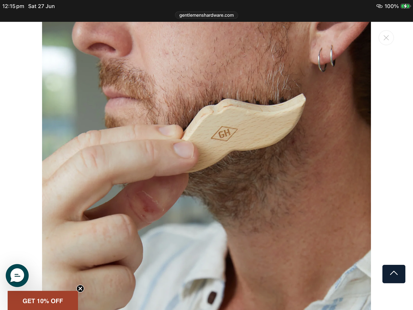 Gentlemen Hardware Beard Brush