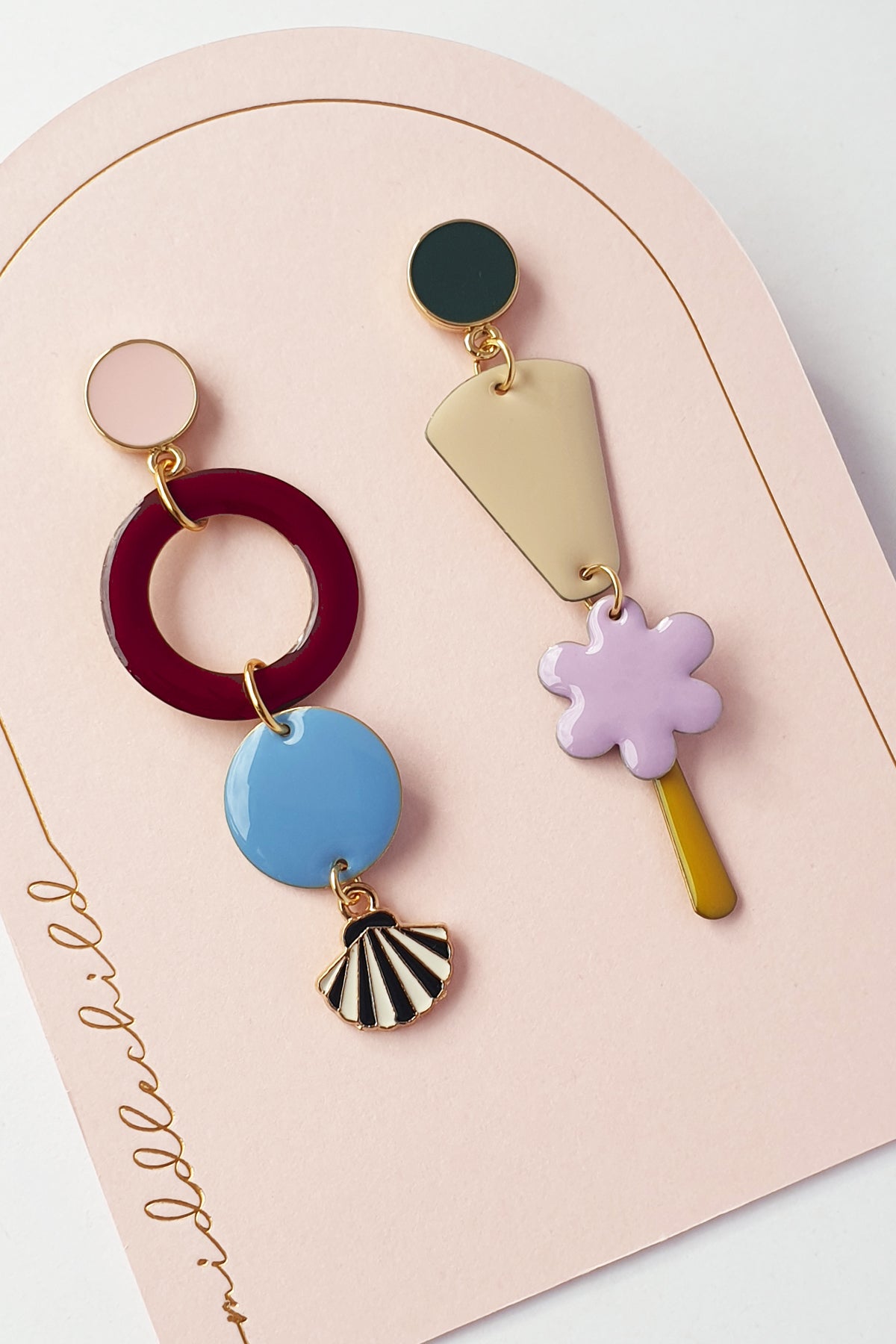 Middle Child Earrings - A La Carte (Macadamia)
