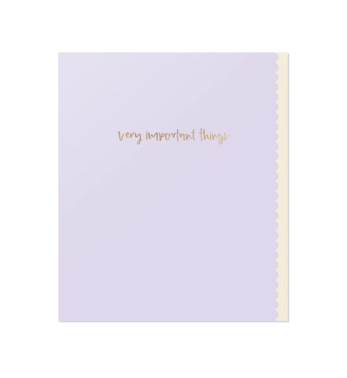 Emma Kate Co - Very Important things | Signature Notebook