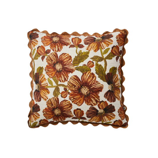 Bonnie and Neil Woodland Hazelnut Cushion - 50cm