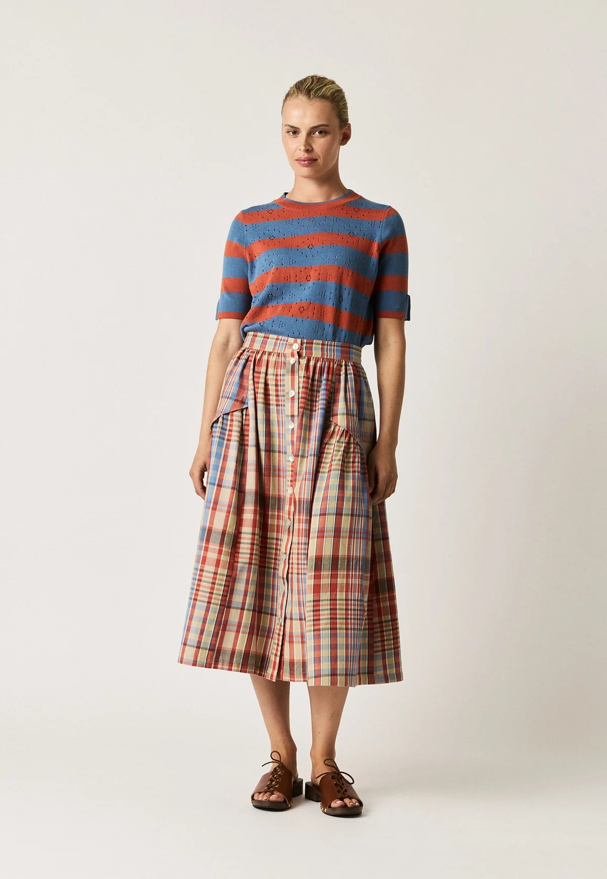 Nancybird Acacia Skirt - Coast Check