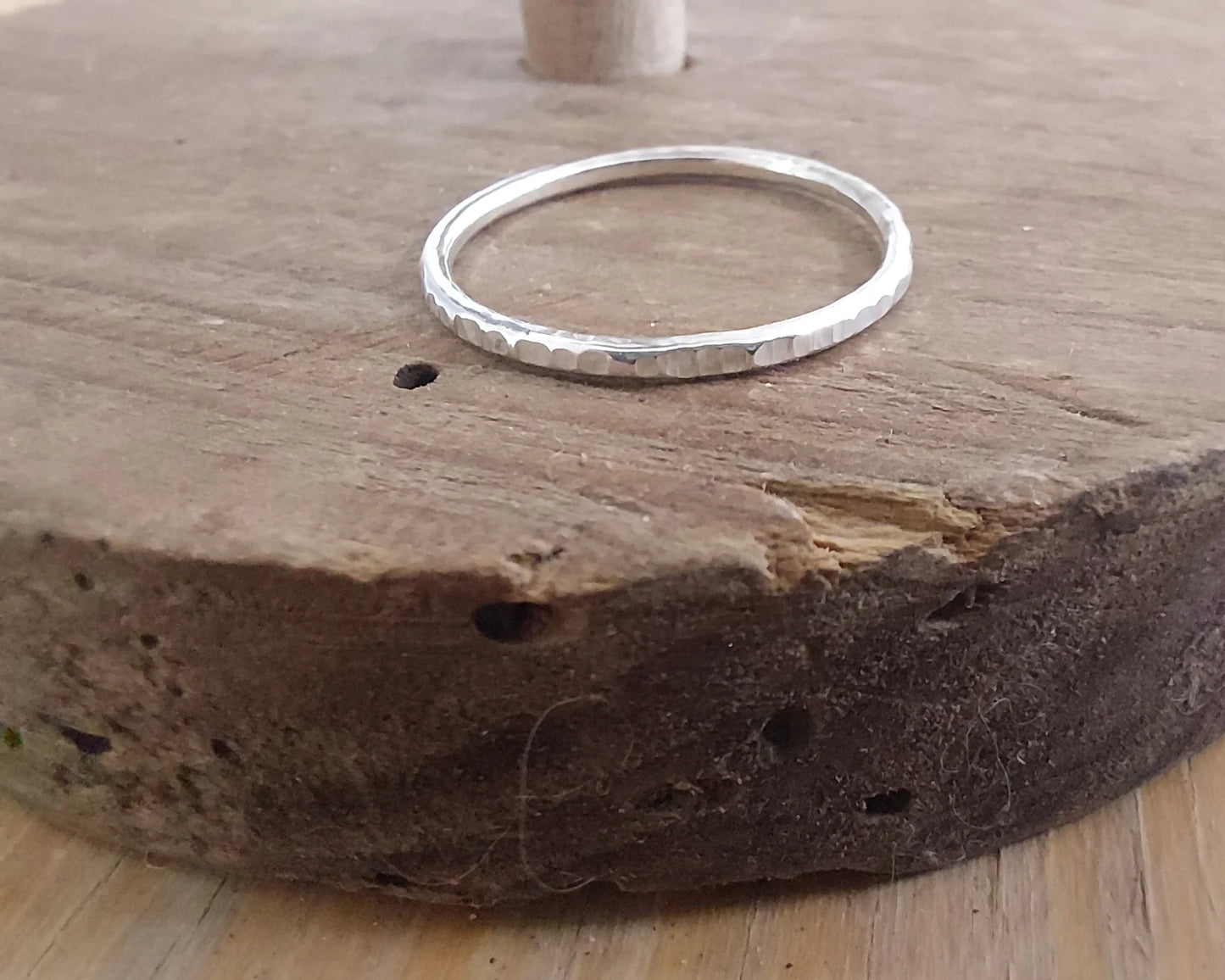 Sarah Munnings Silver Stacker Ring - 2 designs, 3 sizes