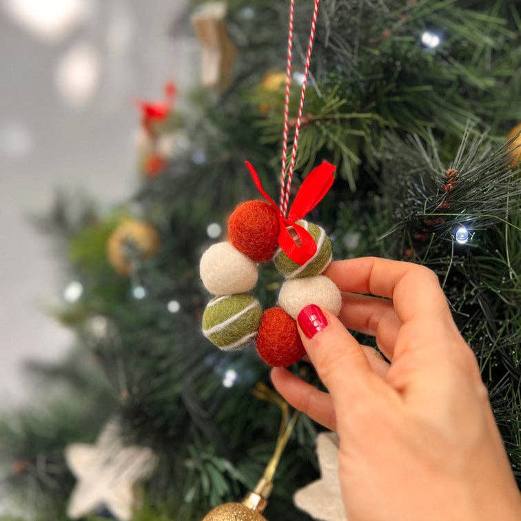 Festive Fresheners - STRIPES - Reusable Scented Ornaments