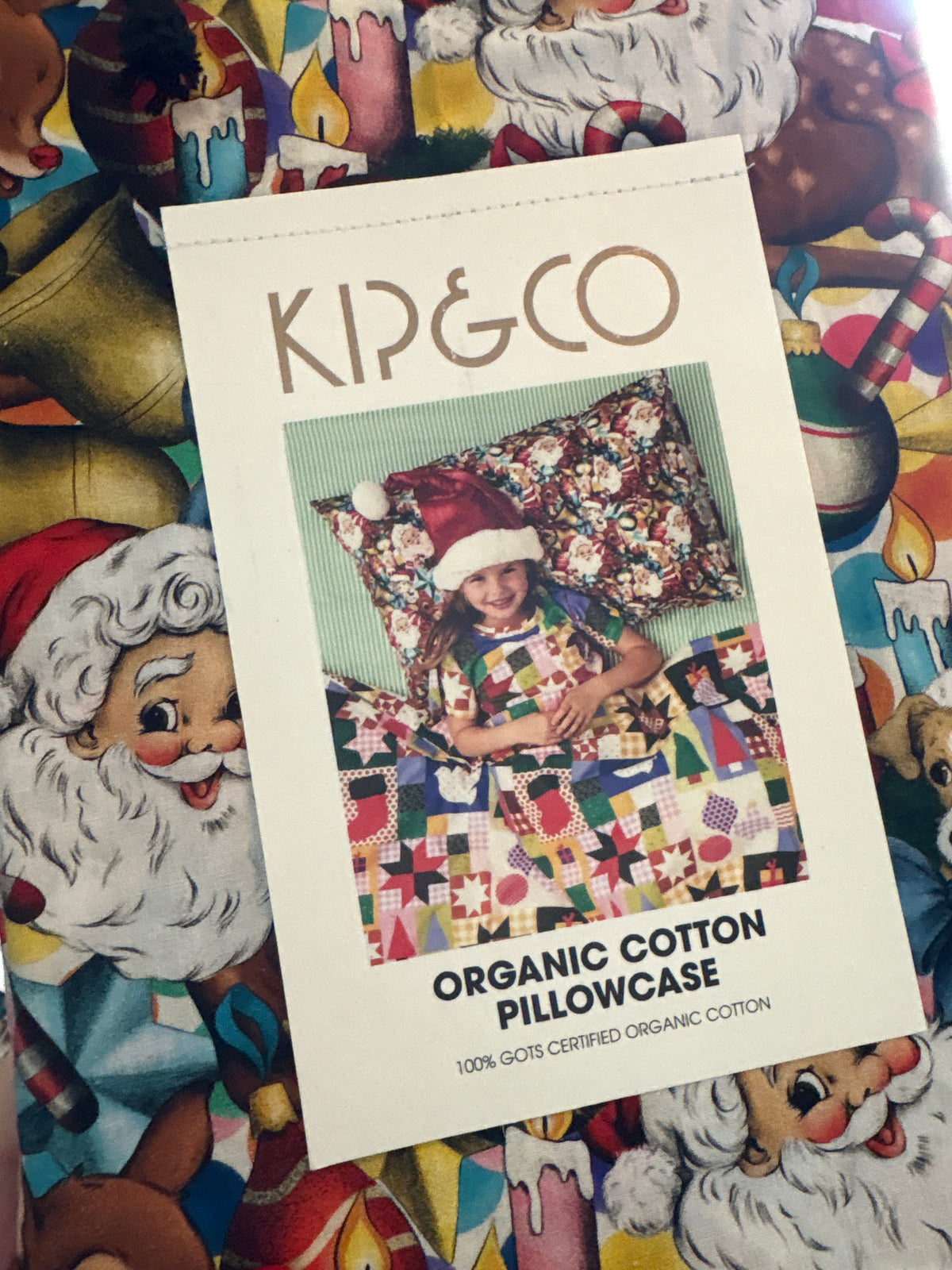 Kip and Co Christmas Time Pillowcase (single)