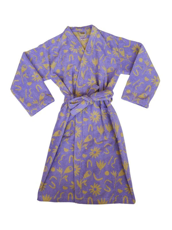 Mosey Me Floral Dreams Terry Robe