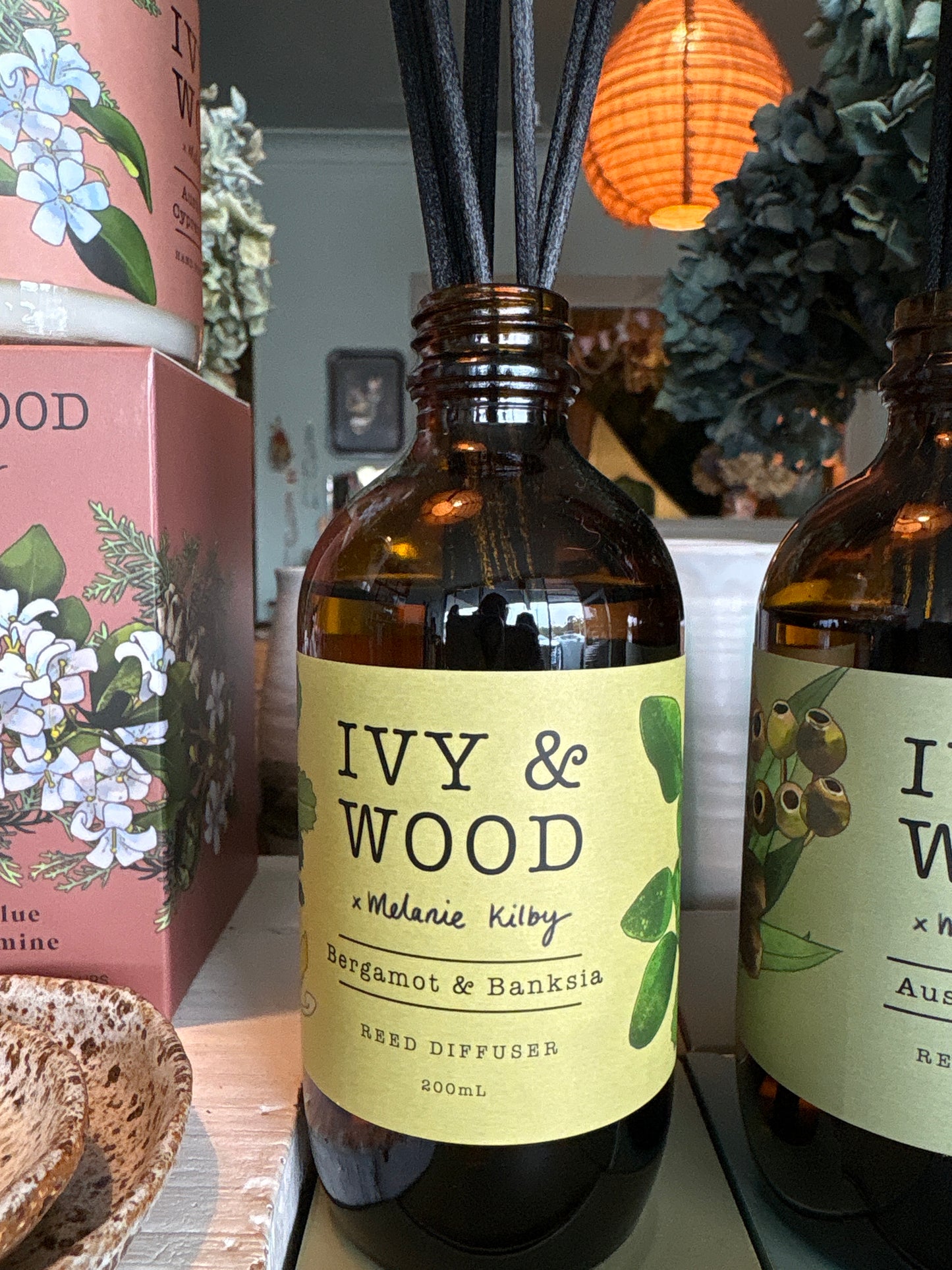 Ivy and Wood Reed Diffuser - Bergamot and Banksia