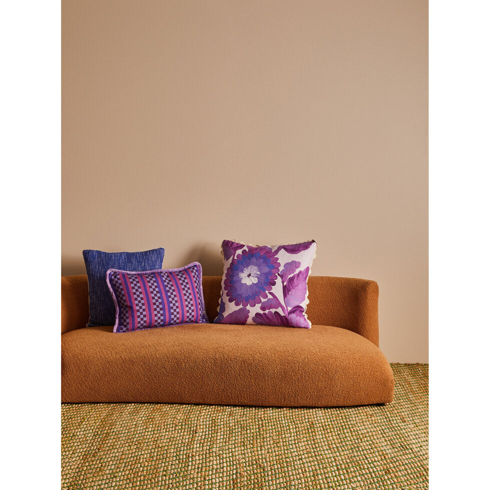 Bonnie and Neil Cushion - Dahlia Violet