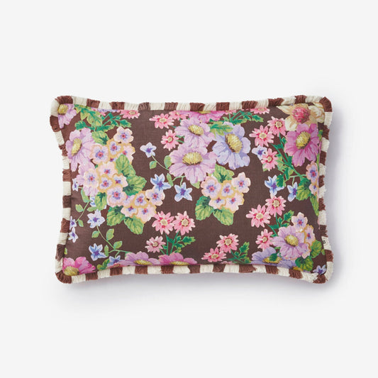 Bonnie and Neil Cushion - Buttercup Brown