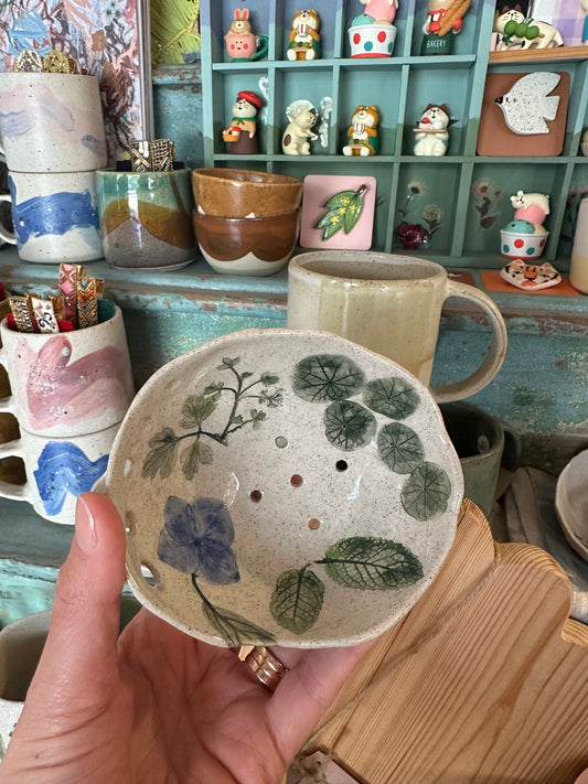 Handmade Ceramic Herb Bowls
