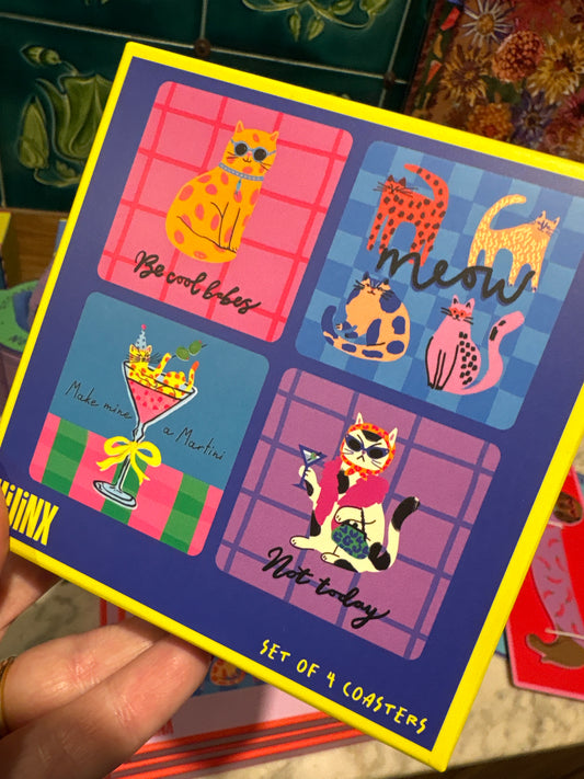 Cat Lover Coasters