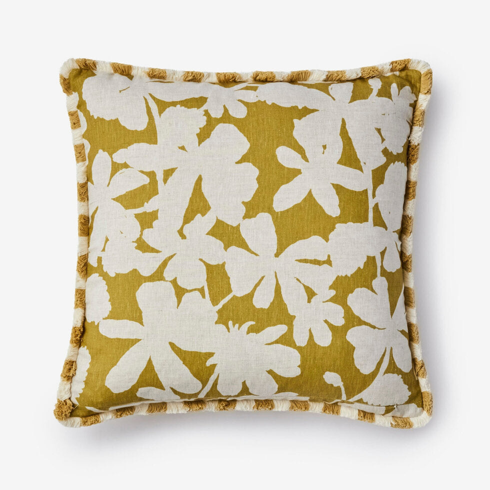 Bonnie and Neil Cushion - Lette Mustard