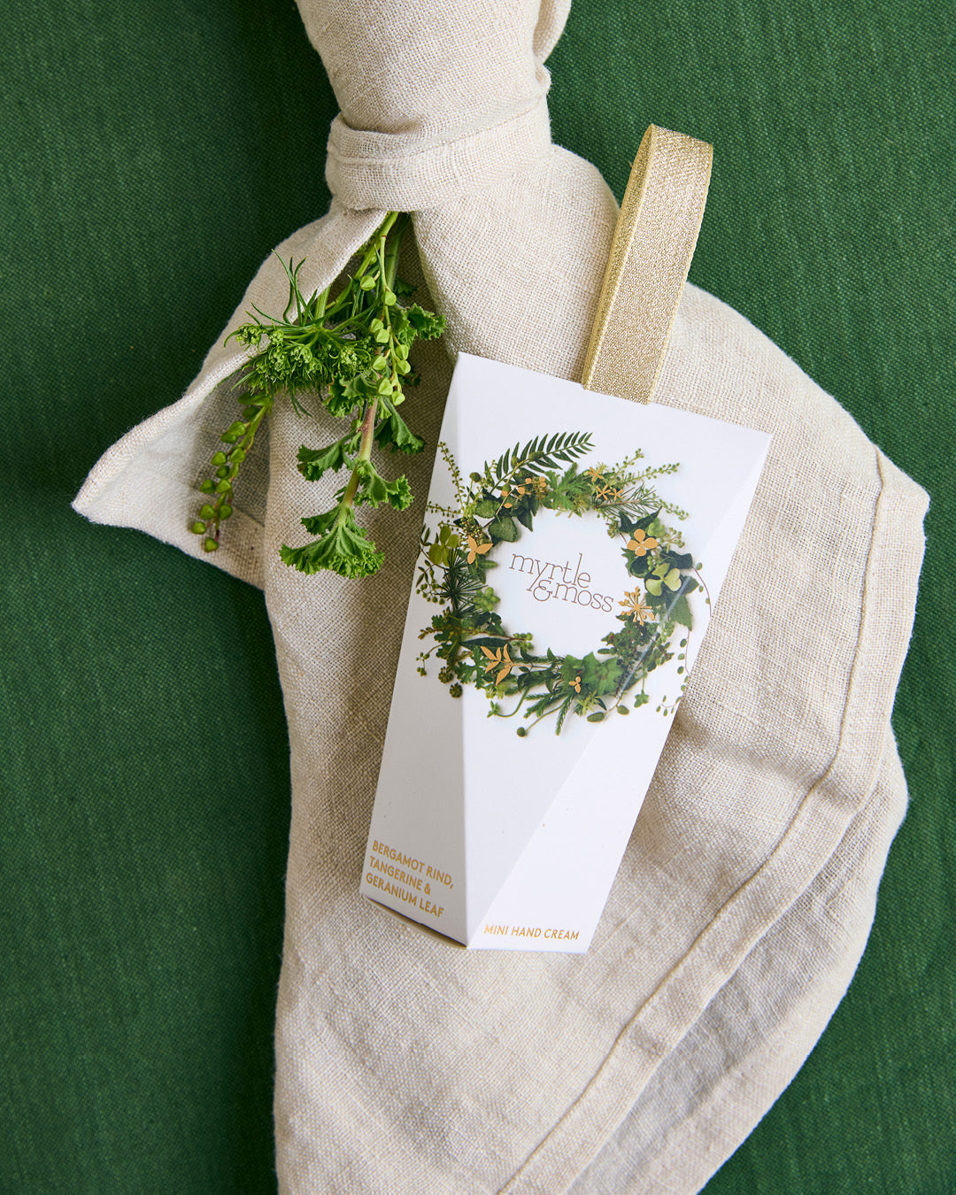 Myrtle and Moss Mini Hand Cream Ornament