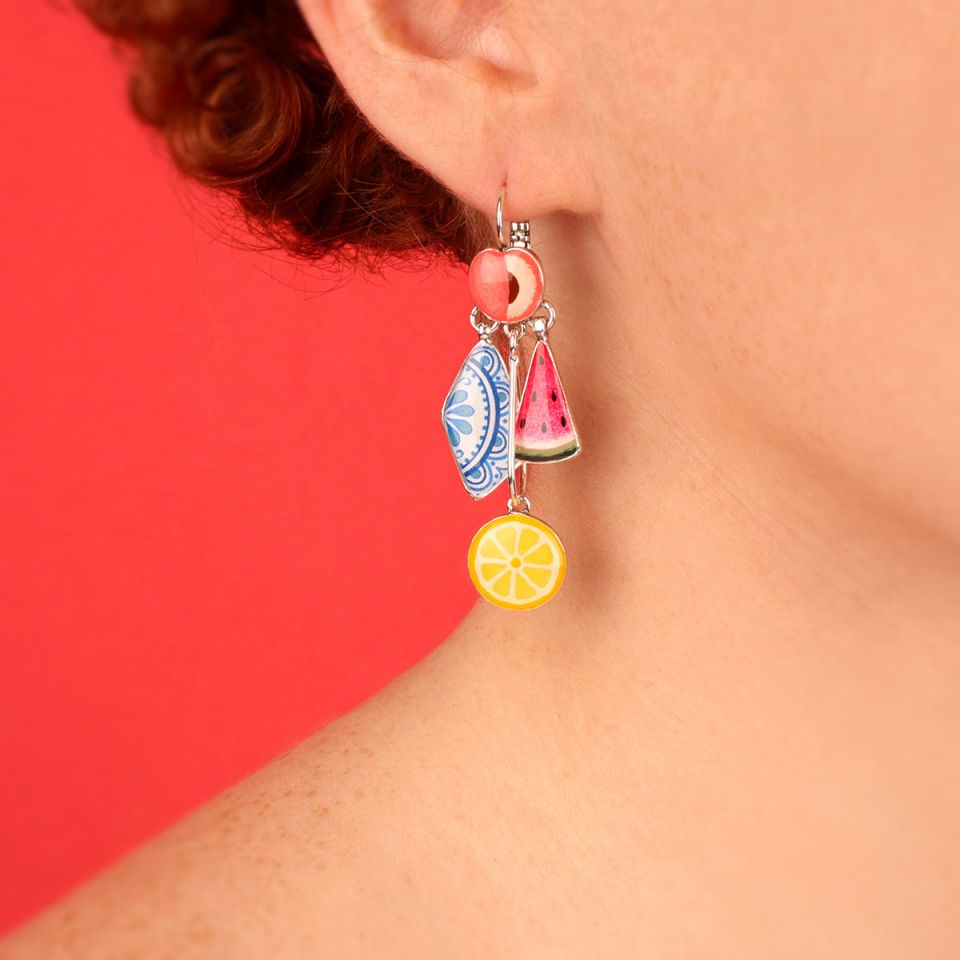 Taratata Jewellery - Jolie Jolie Long Lever Back Earrings