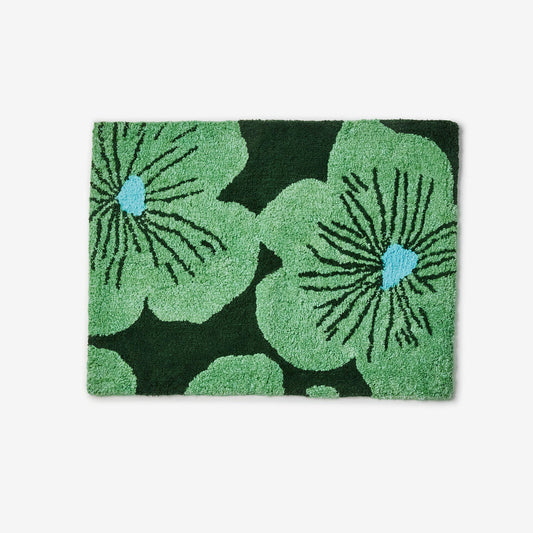 Bonnie and Neil Bath Mat - Jardin Green