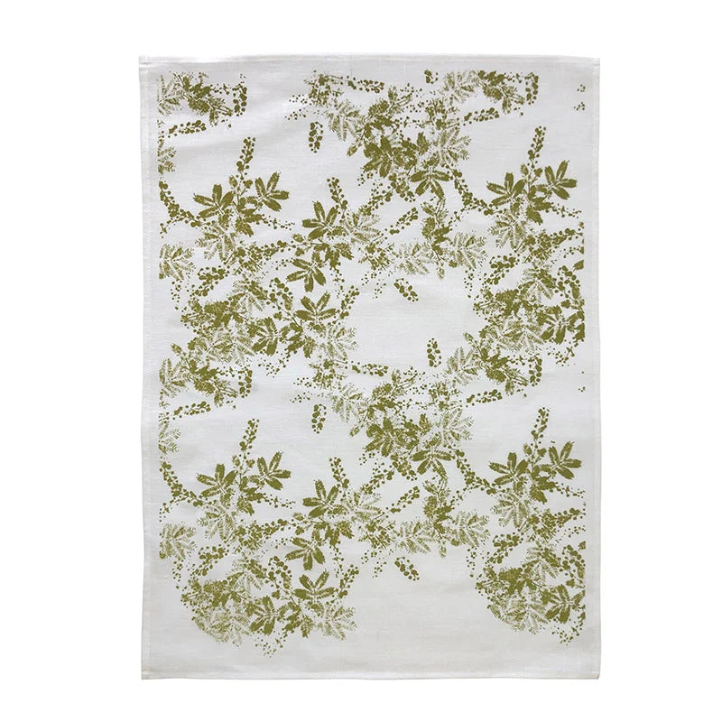 Tinker Tea Towel - Wattle Green