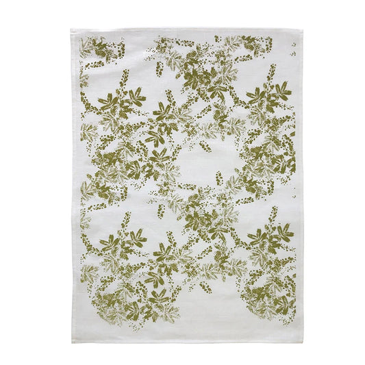 Tinker Tea Towel - Wattle Green