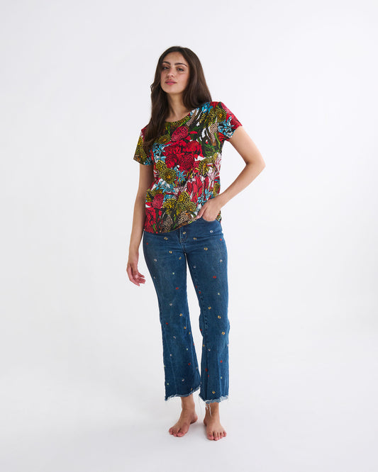 Kip and Co x Margaret Preston Bush Natives Organic Cotton T-Shirt