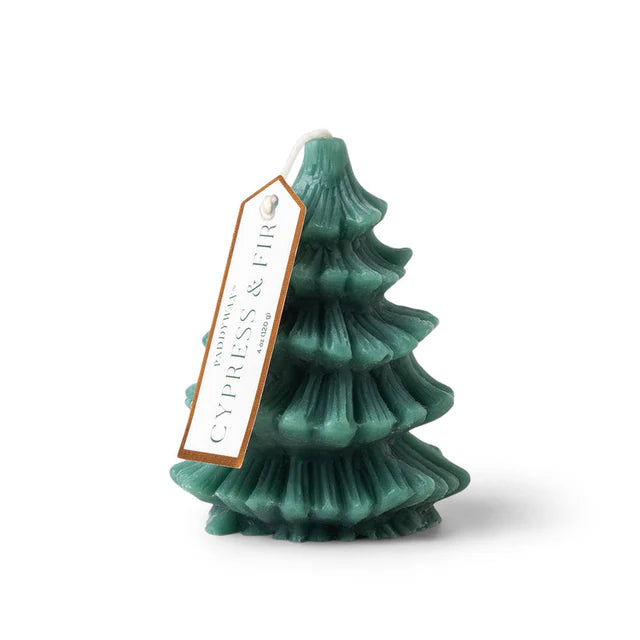 Paddywax Cypress + Fir Short Tree Totem Candle