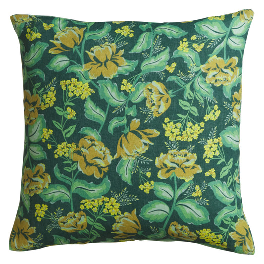 Sage and Clare Margot Euro Pillowcases - Forest