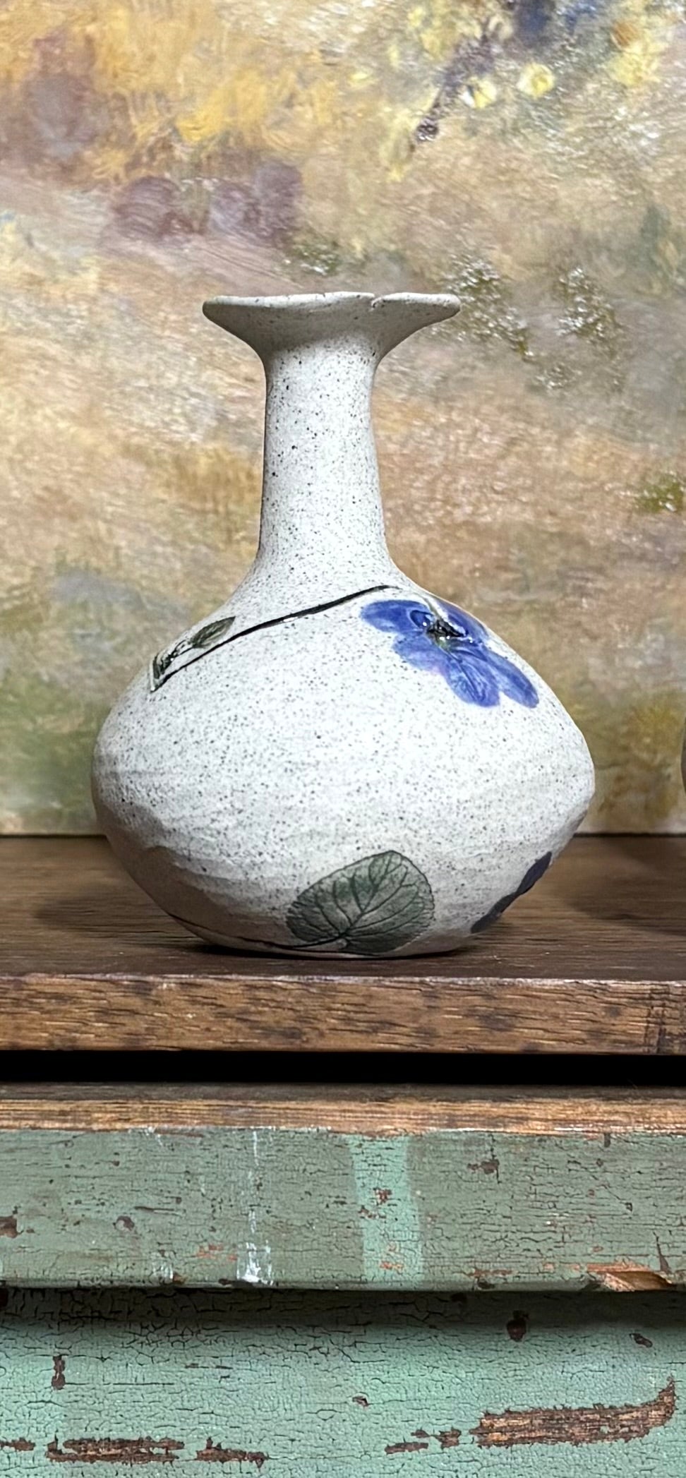Handmade Ceramic Bud Vases - Violet