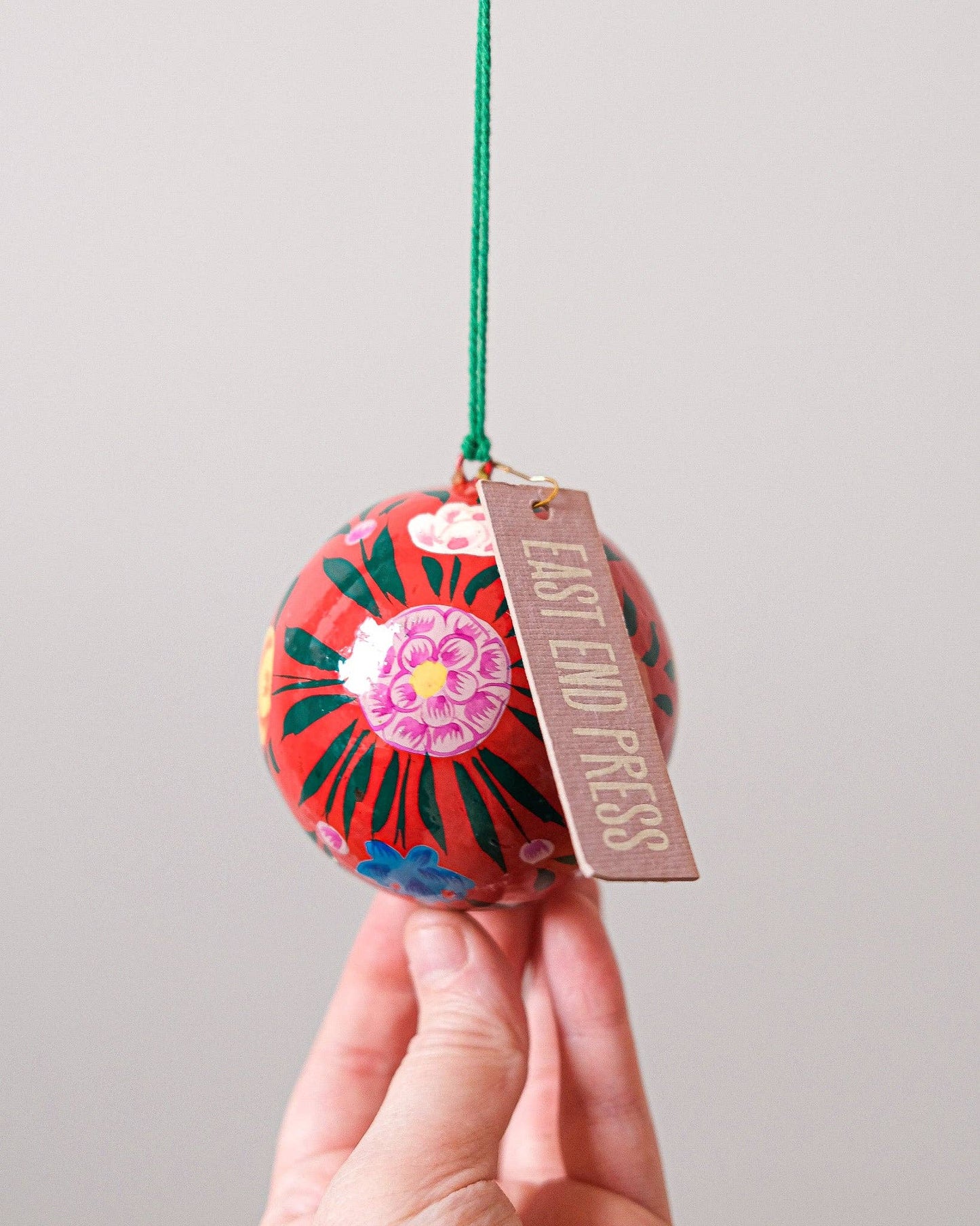Red Bouquet Bauble