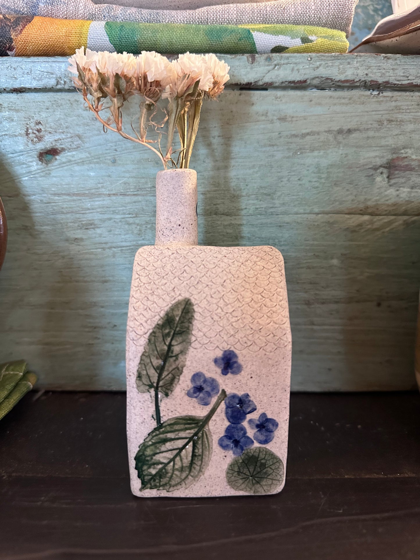 Handmade Ceramic Flower House Vase - Medium