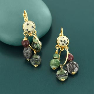 Taratata Jewellery - Soledad Beaded Lever Back Earrings