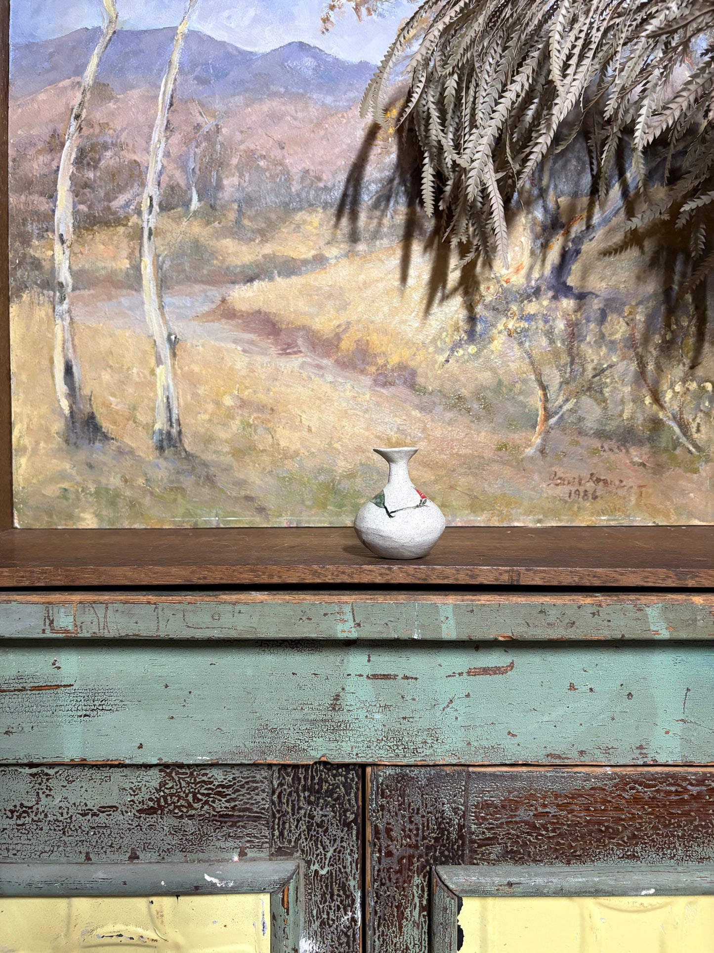 Handmade Ceramic Bud Vases - Gum Blossom