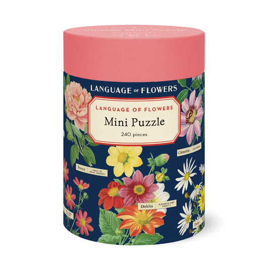 Cavallini Vintage Mini Puzzle - Language of Flowers