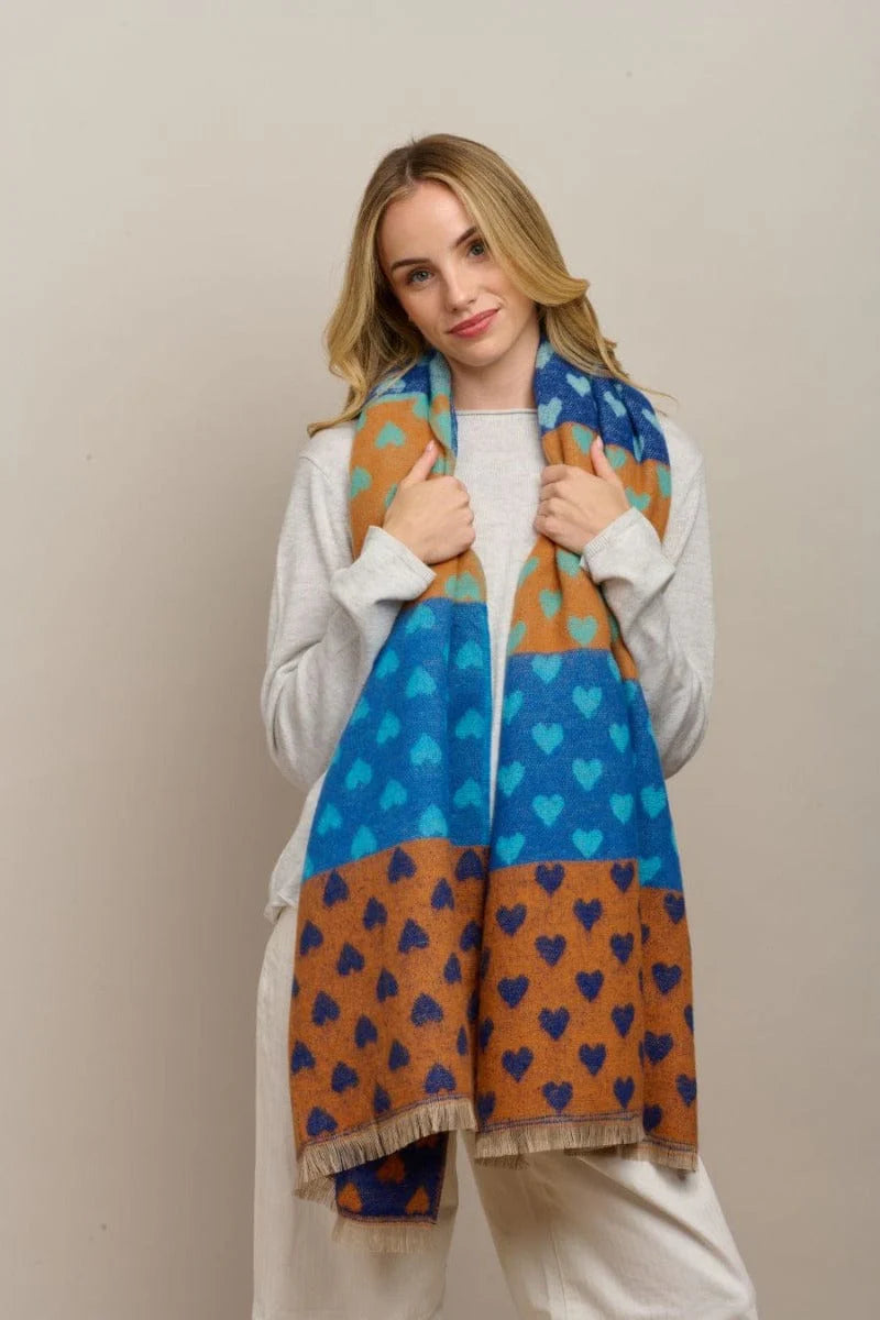Sweet Heart Scarf - various colours