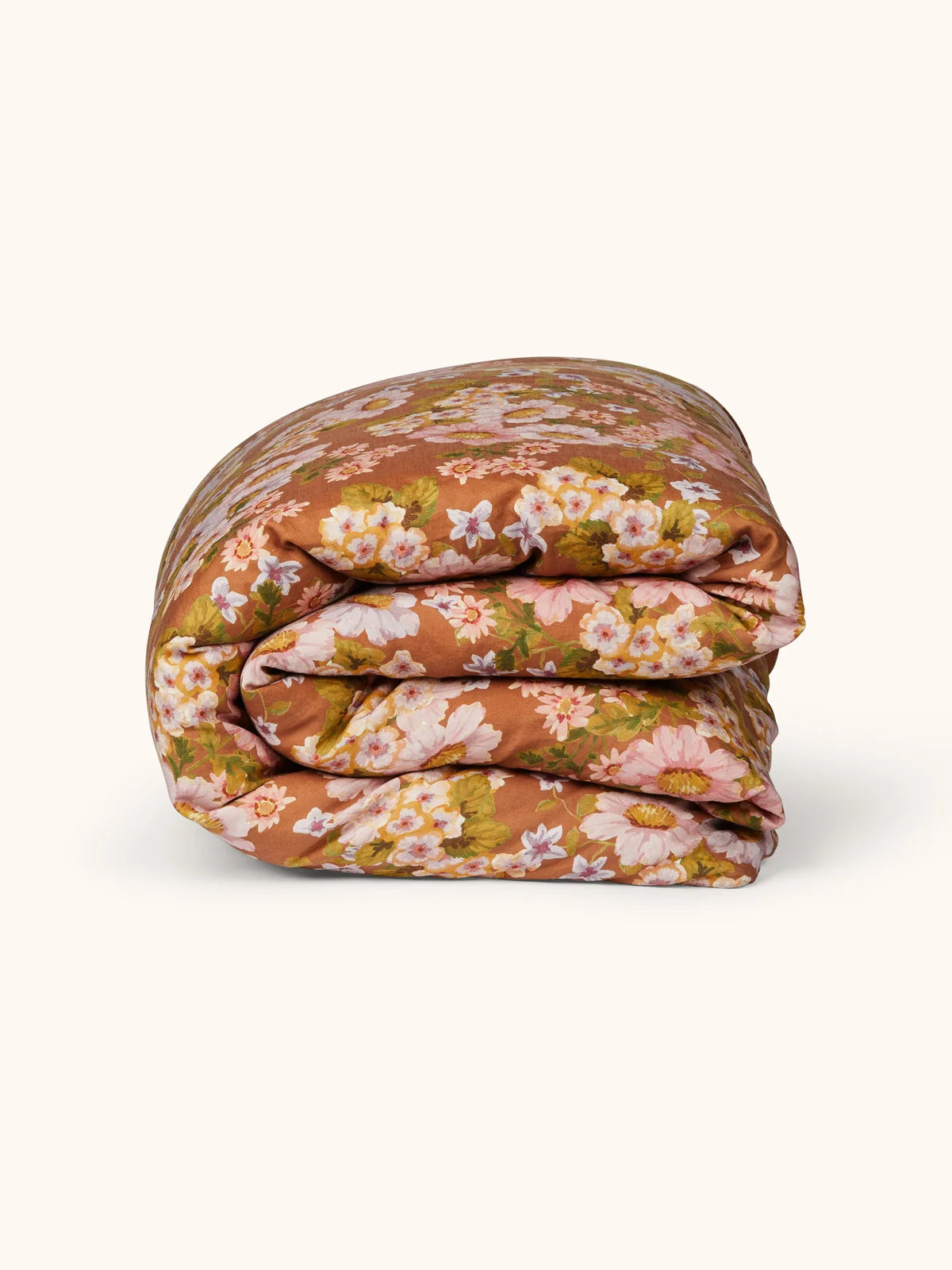 Bonnie and Neil Buttercup Rust Quilt Cover
