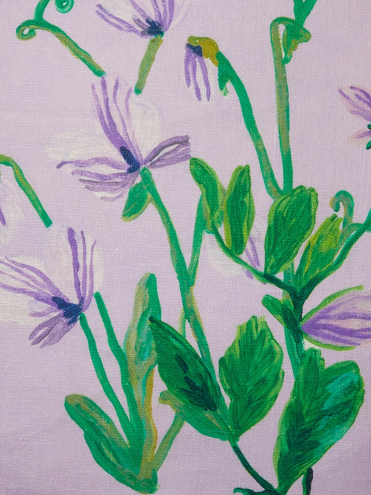 Bonnie and Neil Cushion - Sweet Pea Lilac