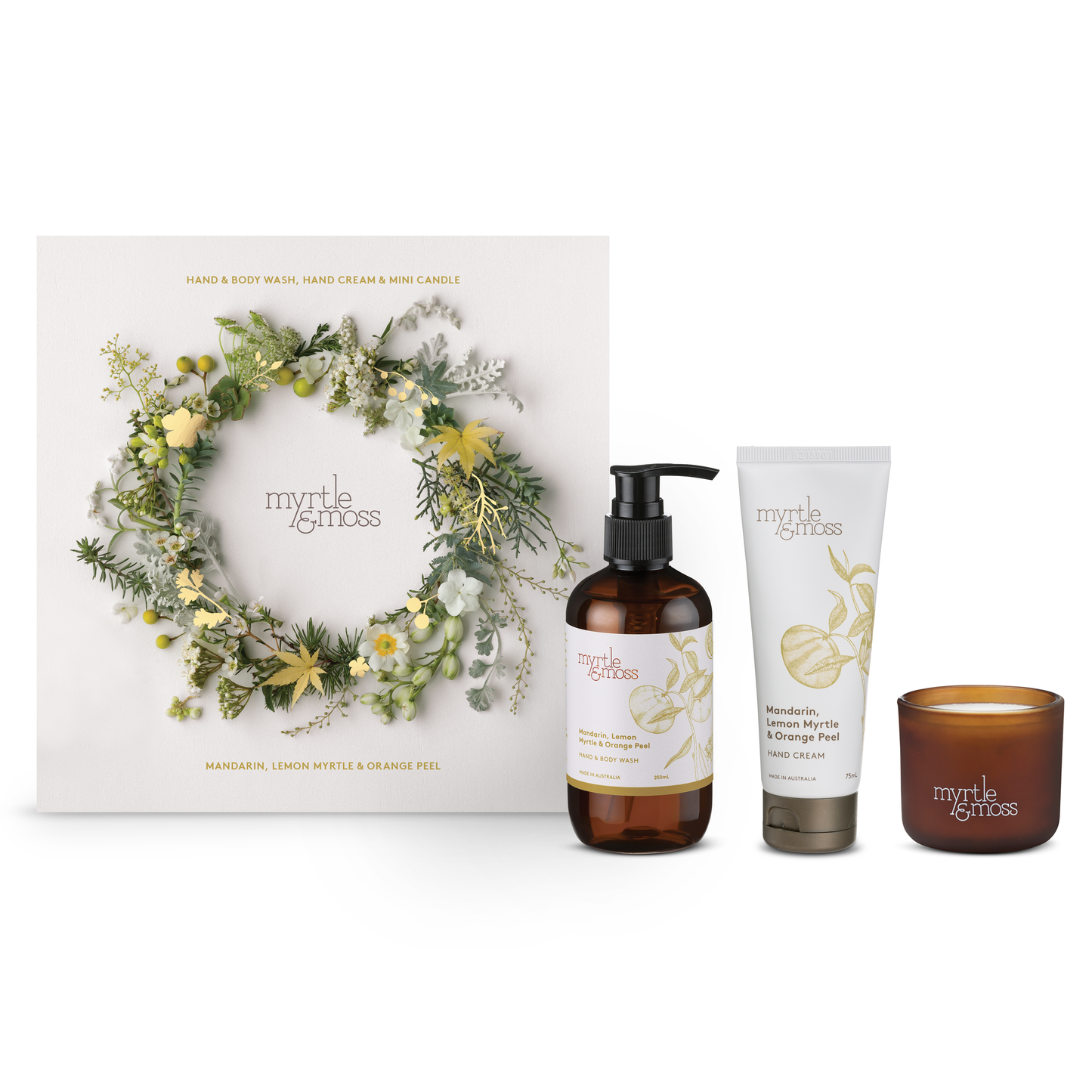 Myrtle and Moss Christmas Trio - Various Scents