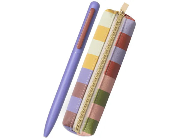 Pen and Pouch Set - Bold Stripe