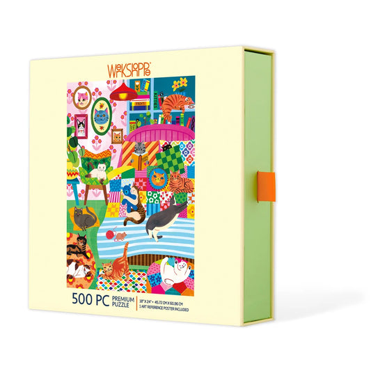 WerkShoppe 500pc Puzzle - Cat Nap