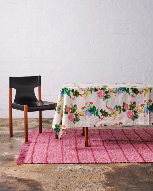 Kip & Co Bouquet Beauty Linen Tablecloth Standard