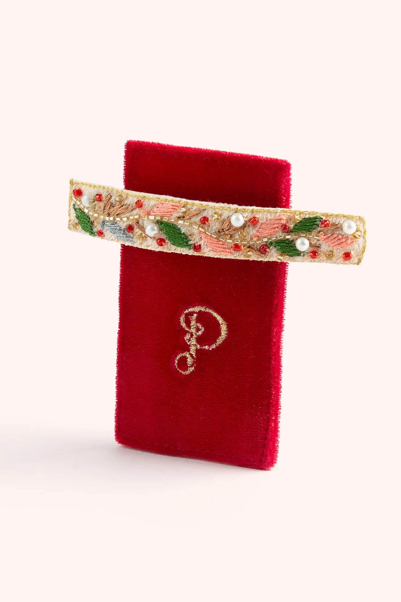 Powder hair barette clip - 2 designs